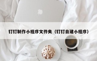 广西钉钉制作小程序文件夹（钉钉自建小程序）